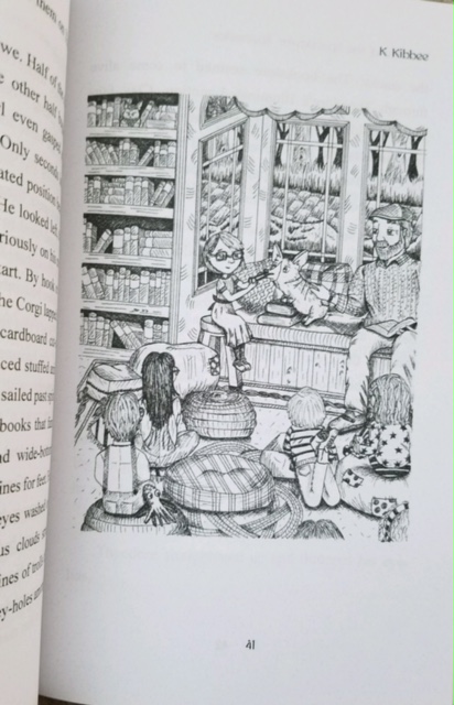 An illustration from Book One of Theodore's Adventure. Photo Credit - J.H. Winter