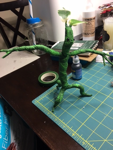 Finished Bowtruckle. Photo Credit: J.H. Winter